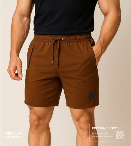 China Shorts Pant (Brown)