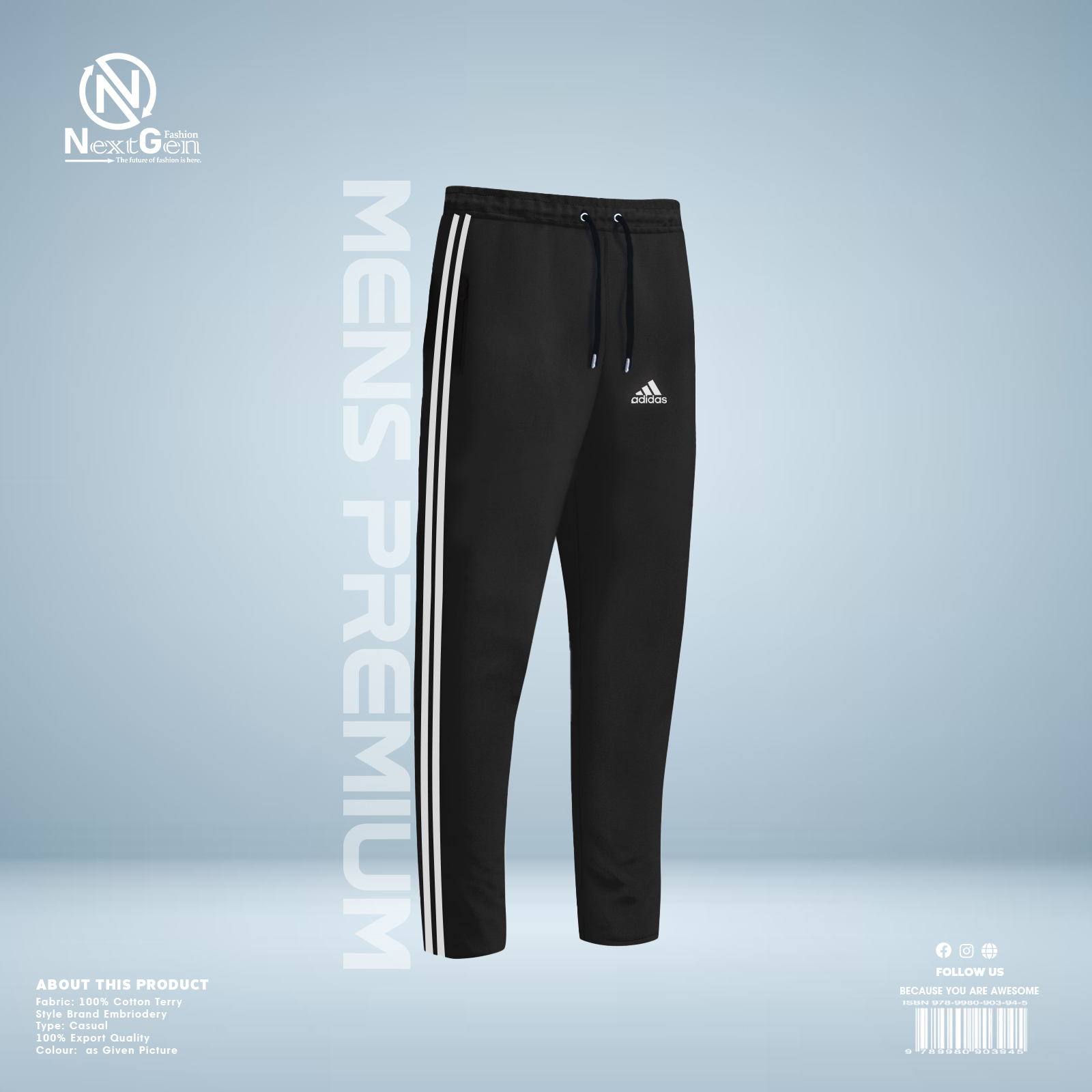 final-2nd.jpg Premium Trouser Style-2 (Black) - Image 1